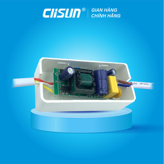 Đèn Downlight Âm Trần CLISUN | Đèn LED DLE 3 Chế Độ Màu Siêu Mỏng Tiết Kiệm Điện Tuổi Thọ Cao 7W9W12W