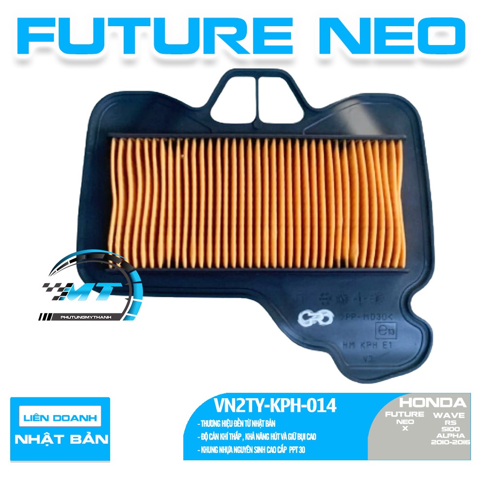 Lọc gió R-Max ROKI cho xe Future Neo/X , Wave RS, Wave Alpha 100 (đời ...