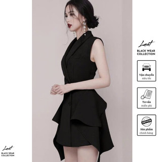 Đầm vest đuôi cá cao cấp LUST chất liệu dày dặn M88_T