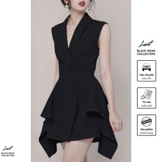 Đầm vest đuôi cá cao cấp LUST chất liệu dày dặn M88_T