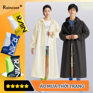 Áo mưa đa năng mỏng nam nữ chống nước tốt. Thiết kế đeo cặp, phù hợp đi bộ, xe đạp, cắm trại du lịch