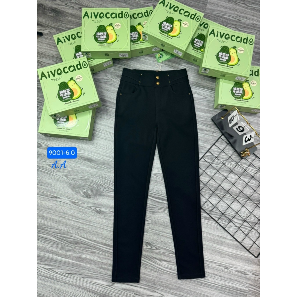 Quần Bơ Lót Nỉ Mới 9001# Chất Quần Co Dãn đanh , đẹp, ko bai, ko xù giặt máy thoải mái, lót trong mềm, mịn ko cộm cứng