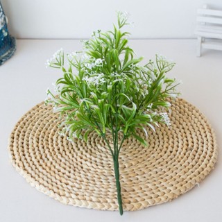 Cành Giả- Cành Điểm Hạt Gạo 32cm 7 Nhánh Trang Trí Nhà Cửa, Decor Lọ Hoa Siêu Xinh