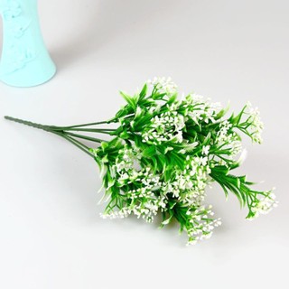 Cành Giả- Cành Điểm Hạt Gạo 32cm 7 Nhánh Trang Trí Nhà Cửa, Decor Lọ Hoa Siêu Xinh