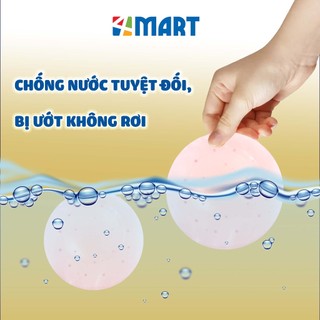 Miếng dán nâng ngực silicone thoáng khí cao cấp, miếng dán ti siêu mỏng dính Ova Nipple Pad, rộng 8cm.