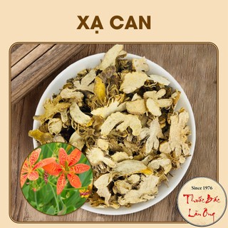 Xạ can, rễ quạt 100g, rẻ quạt khô, sạch, đẹp - Lãn Ông