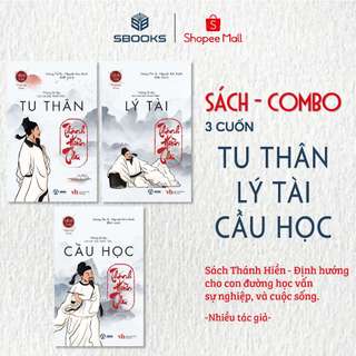 Sách Combo Boxset Thánh Hiền Thư : Lý Tài + Cầu Học + Tu Thân - SBOOKS