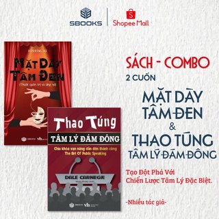 Combo 2 Cuốn: Mặt Dày Tâm Đen + Thao Túng Tâm Lý Đám Đông