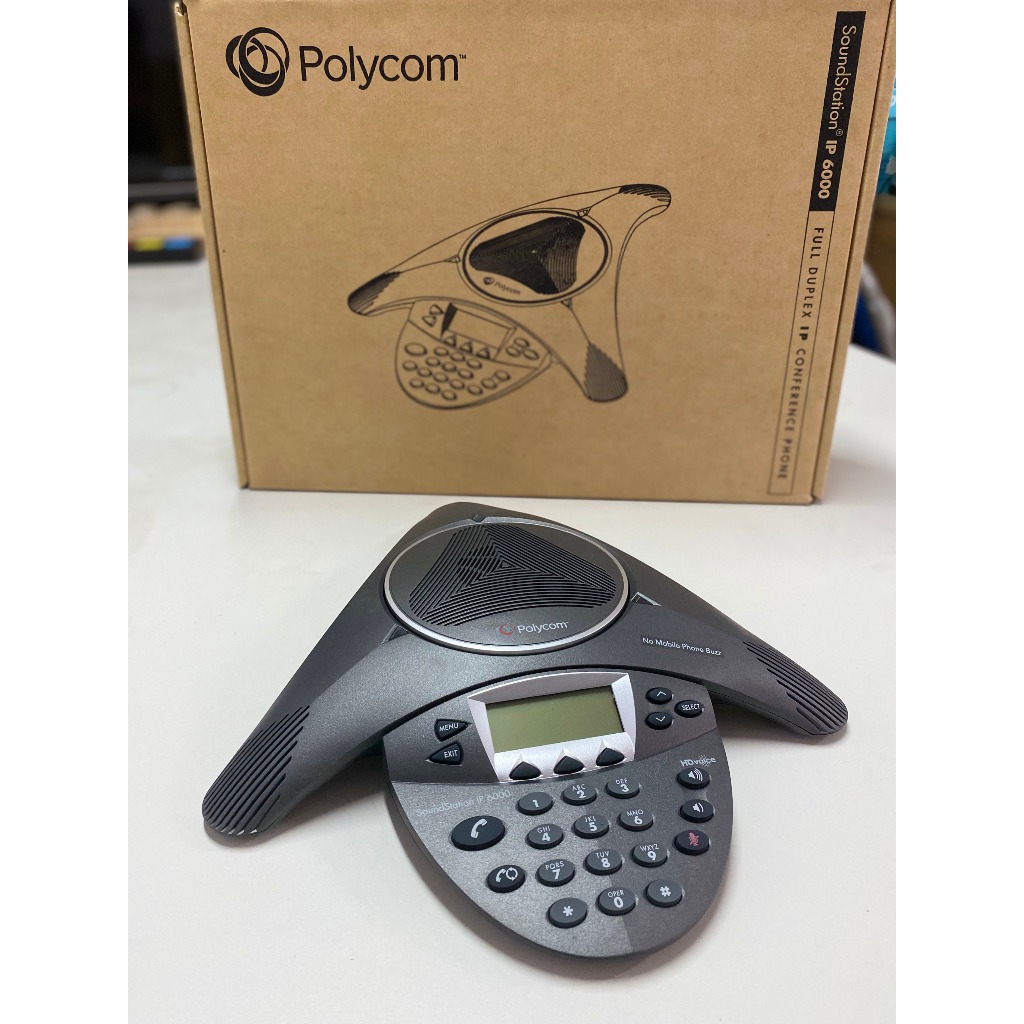 Điện thoại hội nghị Polycom SoundStation IP 6000 (Hàng thanh lý ...