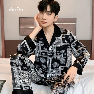 Đồ ngủ nam lụa dài Apus, pyjama nam mặc nhà cao cấp (kèm ảnh thật) - SinceThen