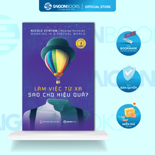 Sách - Làm việc từ xa sao cho hiệu quả (Working in a virtual work) - Tác giả Nicole Stinton