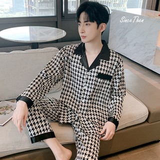 Bộ đồ ngủ đôi dài tay caro muối tiêu, bộ đồ ngủ đôi cho vợ chồng mới cưới (có ảnh thật kèm theo) - Sincethen