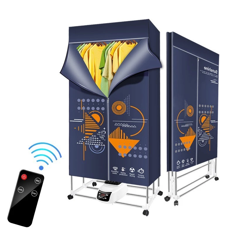 Tủ Sấy Quần Áo - Máy Sấy Quần Áo - ION Khử Khuẩn - Công Suất Lớn 1500W Siêu Nhanh - Gấp Gọn Tiện Lợi - Dễ Dàng Di Chuyển — ảnh 1