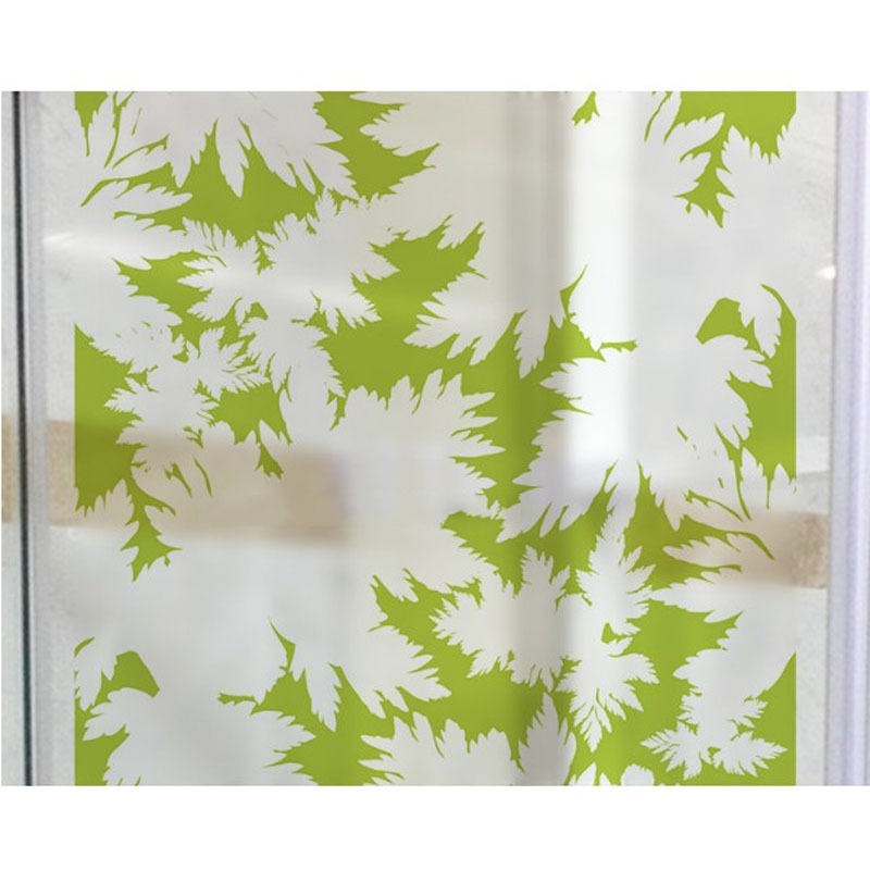 Decal Dán Kính Cao Cấp - Họa Tiết Rằn Ri Xanh Lá ( 60x58cm )-DK7080 ...