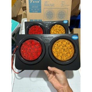 [COMBO] Đôi đèn hậu xe tải SD2005 cao cấp chống nước, điện 12v và 24v