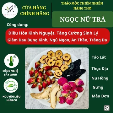 NGỌC NỮ TRÀ , Trà Thảo Mộc Thiên Nhiên - Trà Hoa Thảo Mộc, Ngủ Ngon, An Thần , Tăng Cường Sinh Lý T16