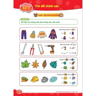 Sách - Cuốn Phát Triển Tư Duy Toán Học 4-5 tuổi - ndbooks