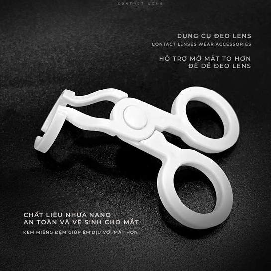 Kẹp Trợ Lực Đeo  Kính Áp Tròng CARASE Giúp Đeo Lens Dễ Dàng