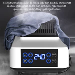 Máy Sấy Quần Áo HOKU Tủ Sấy Đa Năng Treo Tường Khử Trùng Khử Khuẩn, 2 Chế Độ Sấy, Tiết Kiệm Diện Tích SQA03 — ảnh 8