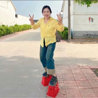 GIÀY TĂNG CHIỀU CAO DÙNG CHO NHÀ VƯỜN ( ĐẤT KHÔ) HÁI QUẢ, TỈA CÀNH, BUỘC DÂY TRÊN CAO...