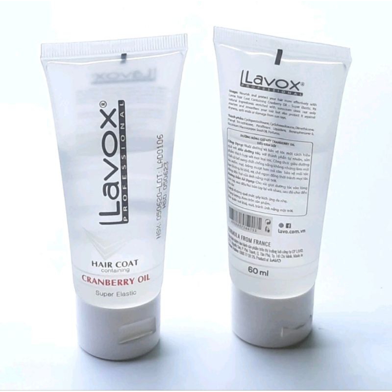 Dầu Dưỡng Làm Bóng Tóc 60ml Lavox Hair Coat