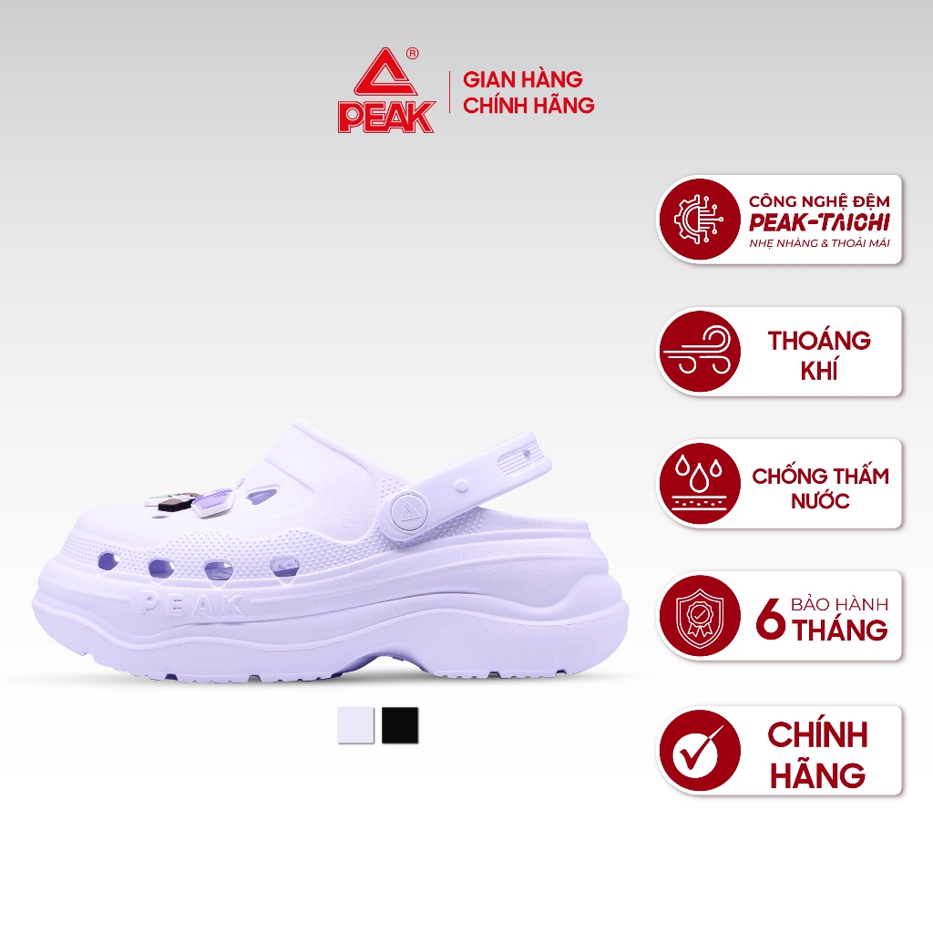 Ảnh Dép CROCS Đế Cao 7cm PEAK TAICHI Siêu Nhẹ CROCS ET42042L 1