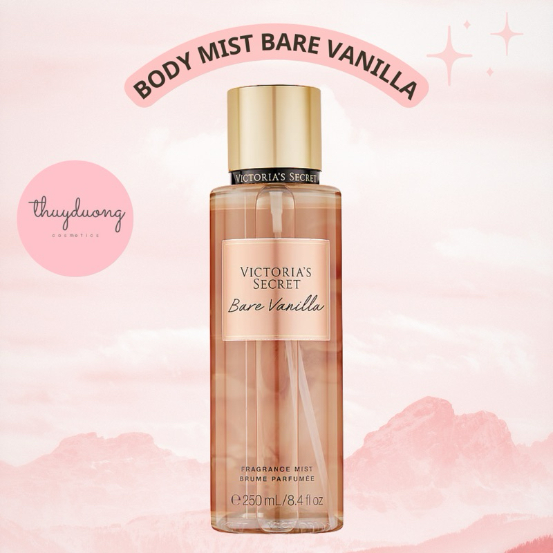 AUTH| Xịt thơm body mist Victoria's Secret fullsz 250ml amber