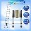 Thang nhôm rút đơn độ bền chắc chắn, tải trọng cao, chính hãng Nikita
