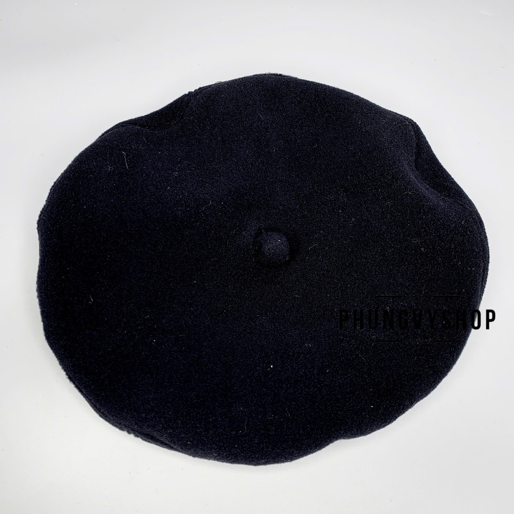 Mũ bánh tiêu beret, nón họa sĩ unisex nam nữ phong cách thu đông – NỒI NỈ TRƠN