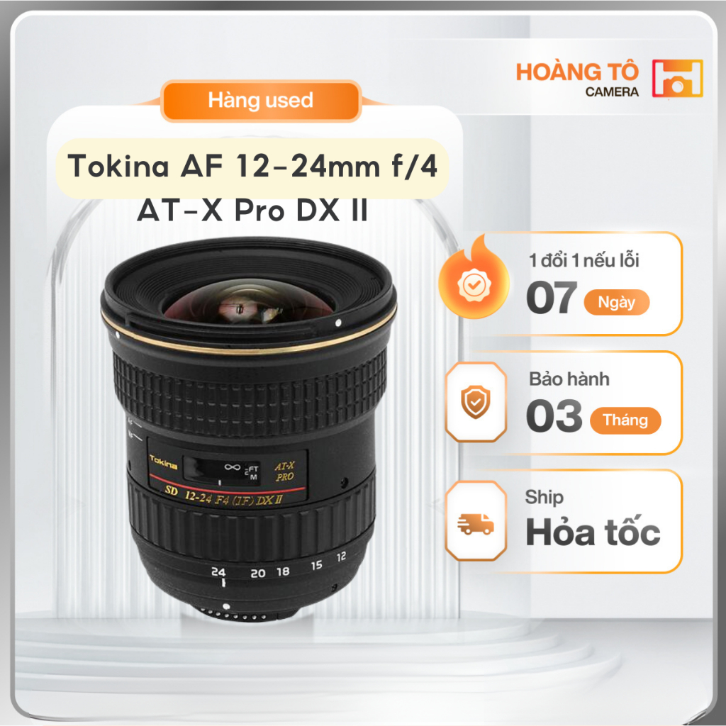 TOKINA SD 12-24 F4 AF DX NIKON用 Objektiv TOKINA 12-24/4 AT-X