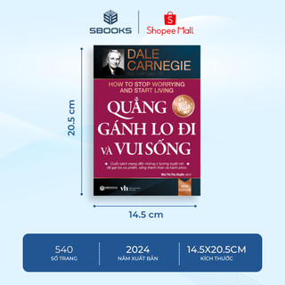 Sách - Quẳng Gánh Lo Đi & Vui Sống (Tái Bản 2023)