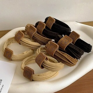 Dây buộc tóc, dây thun cột tóc đuôi ngựa co giãn, cột tóc Hàn Quốc hình gấu cute dễ thương