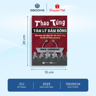 Sách - Thao Túng Tâm Lý Đám Đông (Dale Carnegie) - SBOOKS