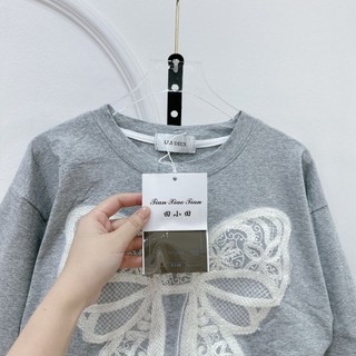 Thanh lý set áo nơ phối chân váy ren