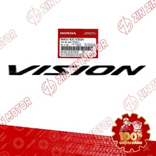 Tem Rời Vision 2021 2022 Xanh Xám Phiên Bản Cá Tính 86101-K44-V30ZA, 86641-K2C-V30ZA Chính Hãng - ZZM
