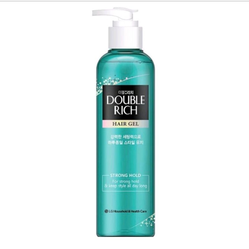 Gel Tạo Kiểu Tóc và Giữ Nếp Tự Nhiên Double Rich Soft 250ml