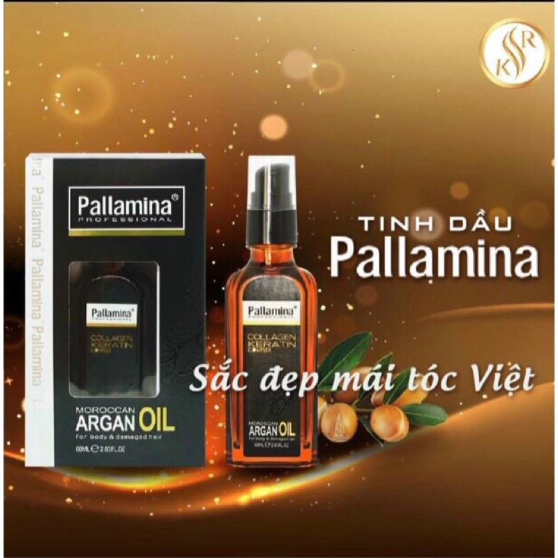 Tinh Dầu Dưỡng Tóc PALLAMINA Karseell Maca 60ml | Dưỡng Tóc Mềm Mượt, Bóng Khỏe & Giảm Khô Xơ