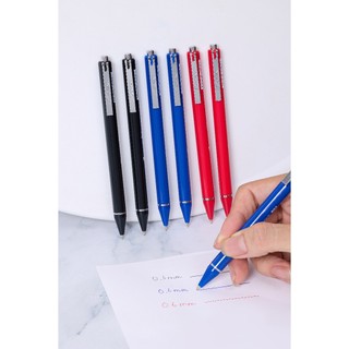 Bút Lông bi Bitex B01 ngòi 0.6mm mực xanh, đỏ, đen