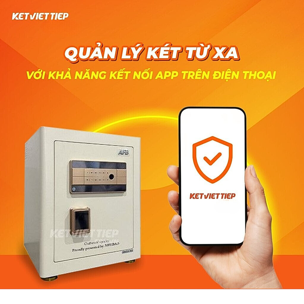 [CHÍNH HÃNG] Két sắt thông minh Aifeibao HK-A1/D-45HM khóa vân tay kết nối điện thoại