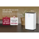 Máy hút ẩm lọc không khí HEPA 40m2 Fujihome Nhập Khẩu chính hãng, kết nối Wifi điều khiển APP đa năng sấy quần áo — ảnh 8