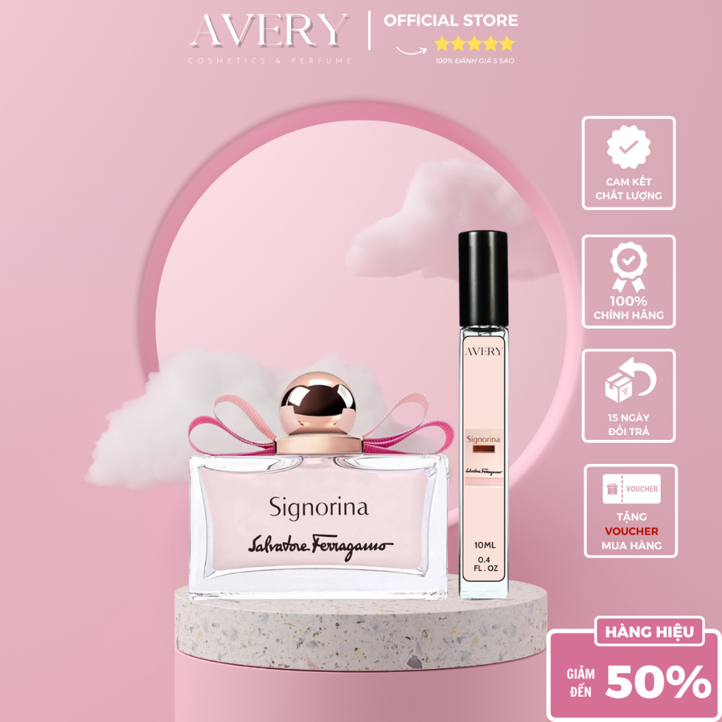 [Hàng Chiết] Nước Hoa Salvator.e Ferraga.mo Signorina EDP 5ml, 10ml, 20ml