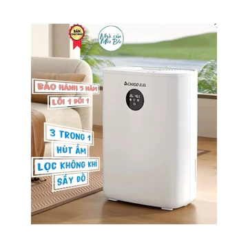 3 TRONG 1 - Máy Hút Ẩm - Máy Lọc Không Khí - Máy Sấy CHIGO Bảo Vệ Sức Khỏe Gia Đình Tránh Xa Nồm Ẩm, Bụi Mịn