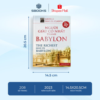 Sách - Người Giàu Có Nhất Thành Babylon (Tái Bản 2023)