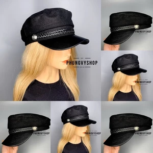Mũ nón nồi beret THỦY THỦ cá tính unisex nam nữ phungvyshop