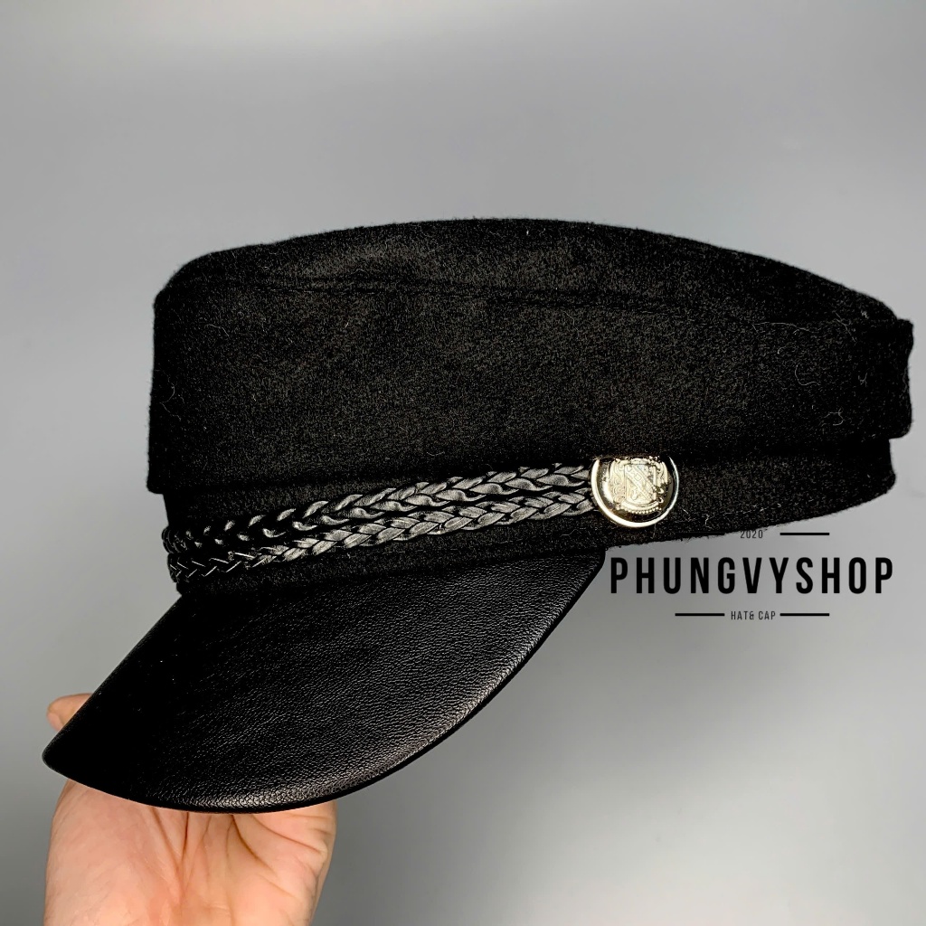 Mũ nón nồi beret THỦY THỦ cá tính unisex nam nữ phungvyshop