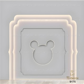 Phông Nền Livestream xu thế mới, phông hoạ tiết giả phát sáng trang trí phòng 3D 5D