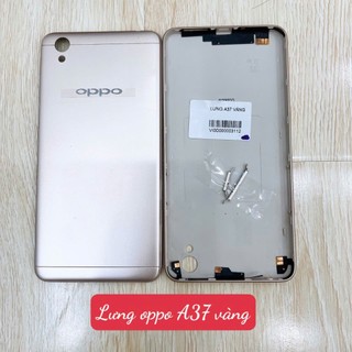 Lưng vỏ oppo a37 - nắp lưng - nắp pin - lưng pin - vỏ bộ - khung sườn - benzen oppo neo 9, A37f, A37fw, A37m