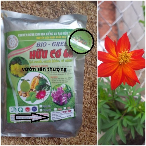 Gói 500g Phân Bón Hữu Cơ Bio Green Hữi Cơ 68, Lá Xanh, Cành Khỏe, Rễ Nhiều, Cân Bằng Ph, Mau Quả
