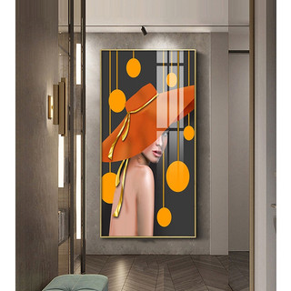 Tranh Treo Tường Cô Gái Nghệ Thuật - Tranh Nghệ Thuật Treo Phòng Khách Laminate Tráng Gương