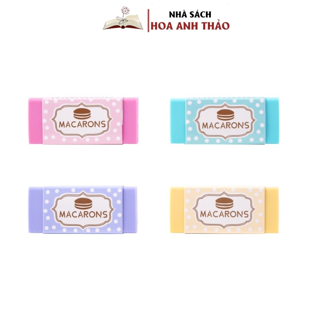 Ảnh Gôm Tẩy Nano Classmate Thiết Kế Hình Macarons Tẩy Sạch, An Toàn Cho Bé CL-ER605 2